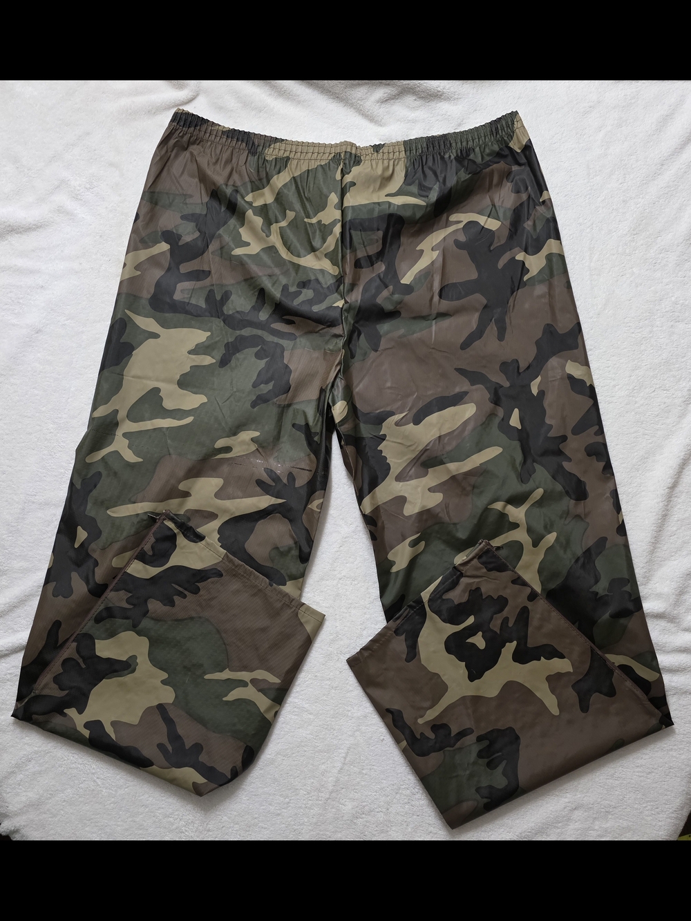 Elastic Waist Ducks Bay Waterproof Camo Hunting And Outdoor Pants L 42x30